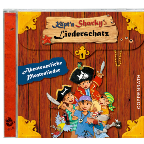CD Käptn Sharkys Liederschatz- Piratenlieder
