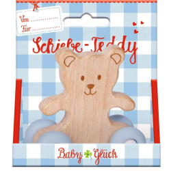 Die Spiegelburg Schiebe-Teddy aus Holz 15821