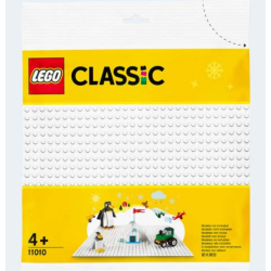 LEGO Classic Weiße Bauplatte 11010