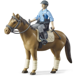 Bruder bworld berittener Polizist 62507 Polizei Pferd