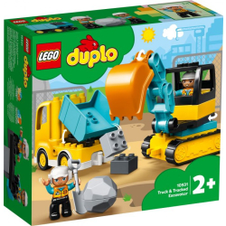 LEGO DUPLO Baustellen Bagger und Laster 10931