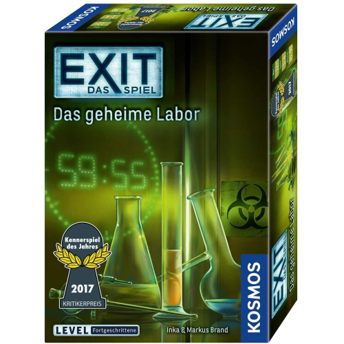 Kosmos Spiel EXIT Das geheime Labor 692742