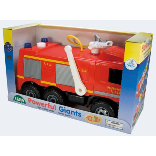LENA Feuerwehrauto 65cm Actros 3-Achsen 74520