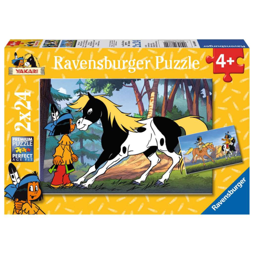 Ravensburger Puzzle: Yakari und kleiner Donner 2x24 Teile