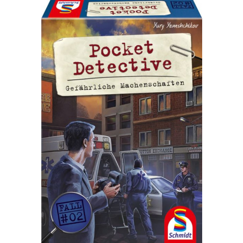 Schmidt Spiele Pocket Detective Gefährliche Machenschaften