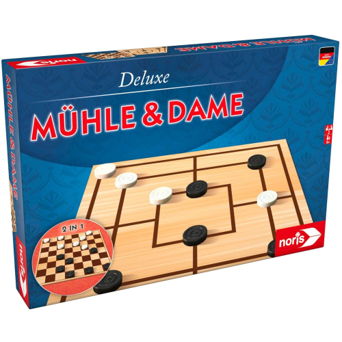 Noris Spiele Deluxe Mühle & Dame