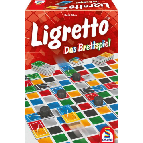 Schmidt Spiele Ligretto Das Brettspiel ab 8 Jahren