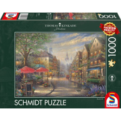 Schmidt Puzzle Kinkade Cafe in München 1000 Teile