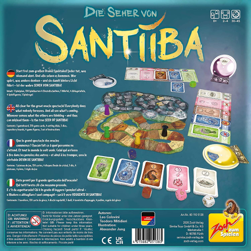 Zoch Spiel Die Seher von Santiiba ab 8 Jahren
