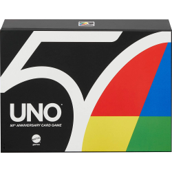 Mattel Kartenspiel UNO 50 Jahre Premium-Edition