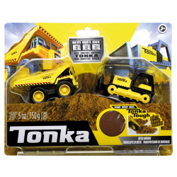 Tonka Sandkasten Fahrzeuge Kipplader und Bulldozer