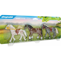 Playmobil Pferde 3 Stück 70683