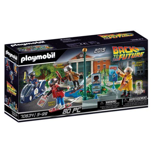 Playmobil Back to the Future Verfolgung mit Hoverboard