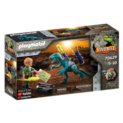 Playmobil Dino Rise Uncle Rob Aufrüstung zum Kampf