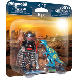 Playmobil Duopack Dinos Jagd auf Velociraptor