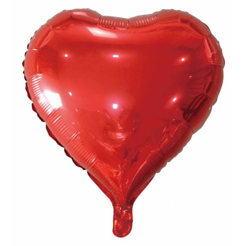 Folienballon Idena Herz rot