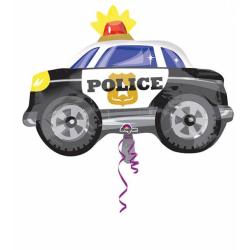 Folienballon Junior Shape Polizeiauto