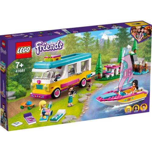 LEGO Friends Wohnmobil- und Segelbootausflug 41681