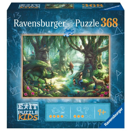 Ravensburger Puzzle EXIT Kids Der magsiche Wald