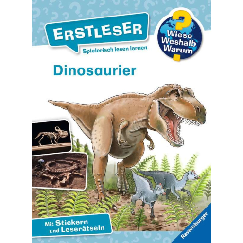 Ravensburger Buch Erstleser Dinosaurier mit Stickern