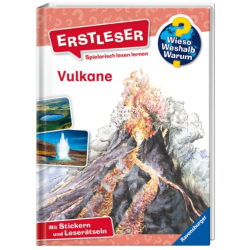 Ravensburger Buch Erstleser Vulkane mit Stickern