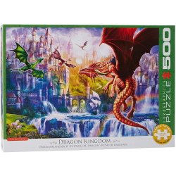 Puzzle Drachenkönigreich Dragon Kingdom 500 Teile