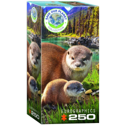 Puzzle Save our Planet Otters 250 Teile