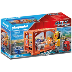 Playmobil Baustelle Containerfertigung 70774