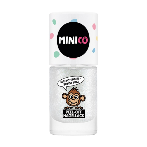 MINICO Peel-Off Nagellack Glitzer 4ml  - TopCoat