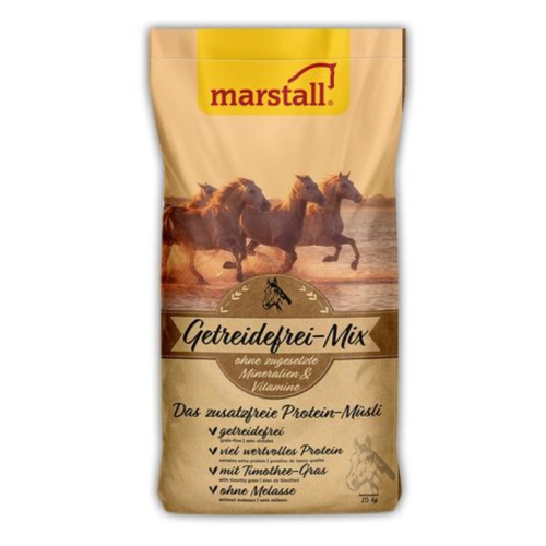 Marstall Getreidefrei-Mix Pferde Protein Müsli15kg Sack
