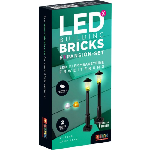 Expansion Lamp STAX Straßenlaternen LED Bricks