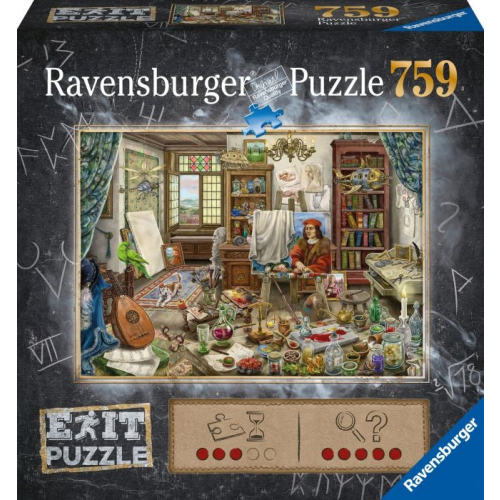 Ravensburger Puzzle EXIT Das Künstleratelier