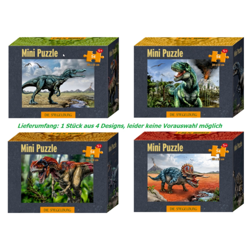 Die Spiegelburg Minipuzzle Dinosaurier T-Rex World  (54 Teile)