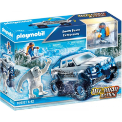 PLAYMOBIL Snow Expedition mit Yeti + Pickup 70532