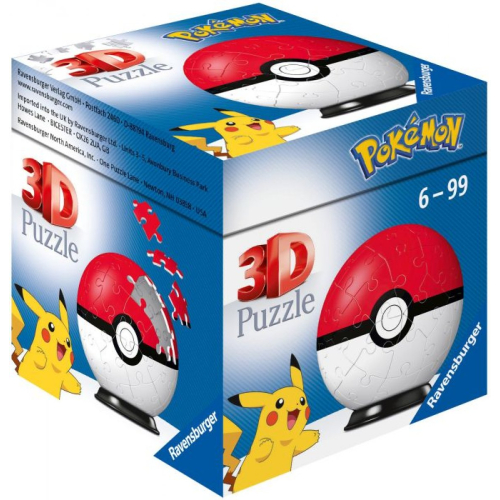 Ravensburger Puzzleball Pokémon Pokéballs 54 Teile
