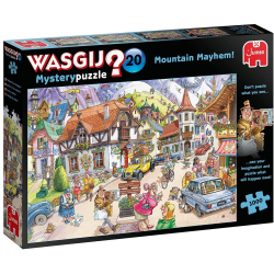 Wasgij 1000 Teile Puzzle - Retro Mystery  Idylle in den...