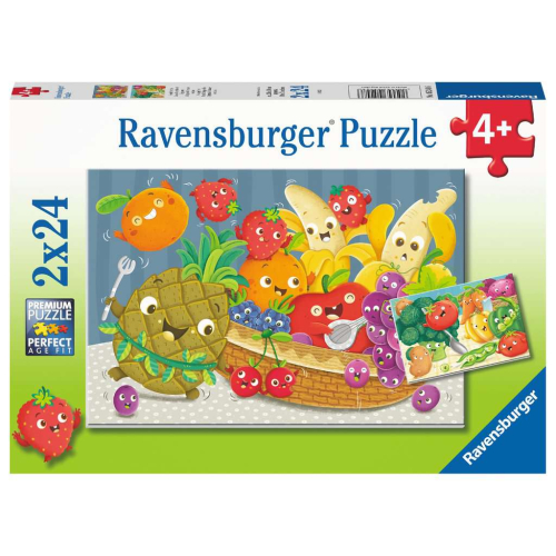 Ravensburger Puzzle Freche Früchte 2x24 Teile