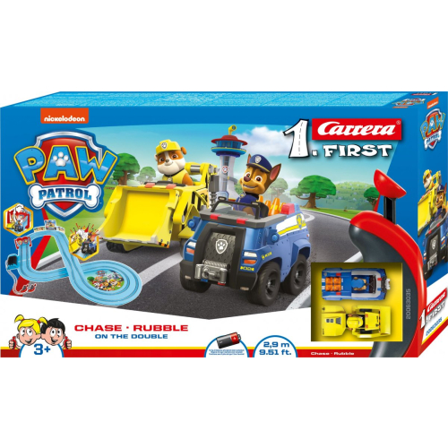 Carrera First Rennbahn PAW PATROL - On the Double