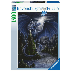 Ravensburger Puzzle Der Schwarzblaue Drache 1500 Teile