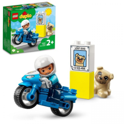 LEGO DUPLO Polizeimotorrad mit Hund 10967