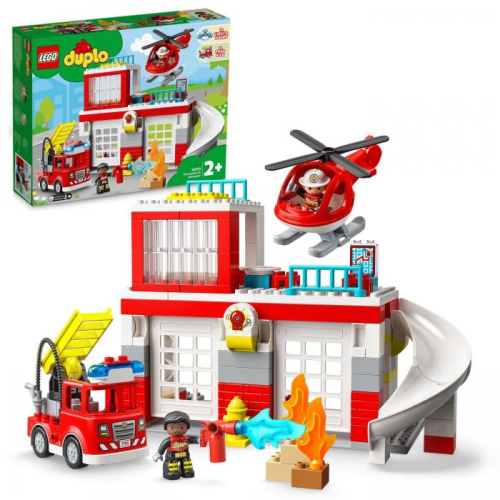 LEGO DUPLO Feuerwehrwache mit Hubschrauber 10970
