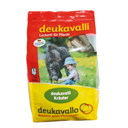 deukavalli Pferde-Leckerli Kräuter 1kg