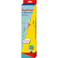 Die Spiegelburg Segelflieger mit Gummimotor