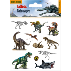 Die Spiegelburg Dinosaurier Tattoos T-Rex World