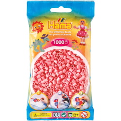 Hama Bügelperlen rosa 1000 Perlen 207-06