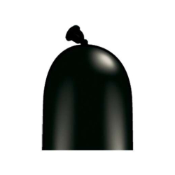 Qualatex Onyx Black schwarz 260Q Modellierballone  50...