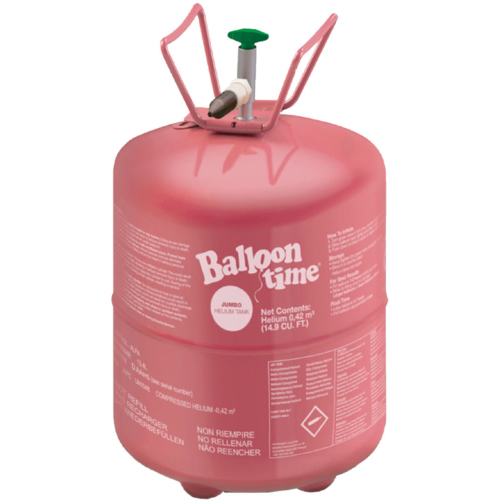 Heliumgas in Kartusche Jumbo 0,42cbm für Ballone