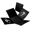 Geschenkbox Surprise Box - Schwarz mit Fragezeichen