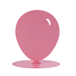 Ballongewicht "Rundballon"-Form rosa