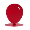 Ballongewicht "Rundballon"-Form rot